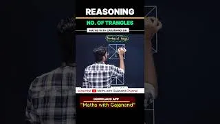 Thumbnail: Numbers of Triangles #ssc_cgl #cgl #maths #shortvideo #shortsfeed #shorts