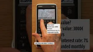 Thumbnail: What's the BIGGEST Casio fx-CG50 Secret to IB Financial Maths Success?