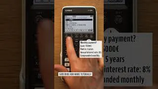 Thumbnail: MASTERING Casio fx CG-50 Finance Mode in 2024!