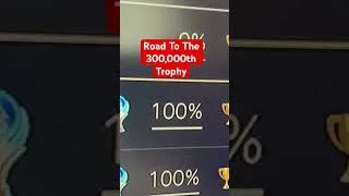Thumbnail: Road To The 300,000th Trophy. #matrixlord212 #gaming #playstation