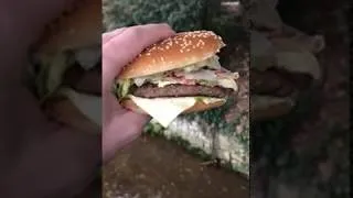 Thumbnail: Dropping my Big Tasty burger in the river