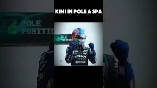 Thumbnail: Kimi in pole a spa!  #f1#kimiantonelli #mercedes #spafrancorchamps