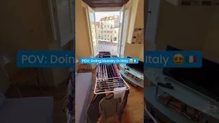 Thumbnail: Not our unmentionables drying above Lucca…👀😜😂