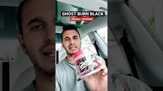 Thumbnail: GHOST BURN Black Fat Burner | 30sec honest review! #shorts