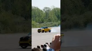 Thumbnail: 2027 RAM Rumble Bee SRT drift! Full tour on my channel! #ramtrucks #ramrumblebee #rumblebee