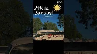 Thumbnail: Hello Sunday! ☀️ Another Day on the Road 🚌