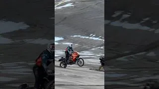 Thumbnail: Street Bike with Paddle Tire Sand Wheelie. Check out the full video! #dirtbikesarecool