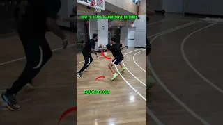 Thumbnail: How to Beat an Aggressive Defender (Read His Feet) #basketball