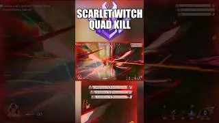 Thumbnail: Marvel Rivals Clip- Scarlet Witch Quad Kill