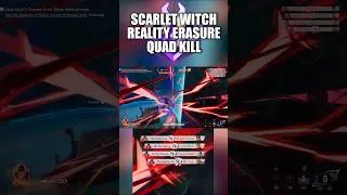 Thumbnail: Marvel Rivals Clip- Scarlet Witch Reality Erasure Quad Kill