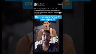 Thumbnail: INSTANT REACT: Mavs trade for Zaccharie Risssacher from the Hawks