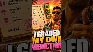 Thumbnail: I graded my own GTA 6 predictions GTA6 #Rockstar #GTAVI #JasonAndLucia #GamingNews