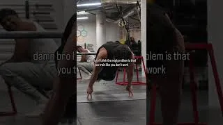 Thumbnail: Work + cali is a whole different game #calisthenics #motivation #busyprofessionals #shorts