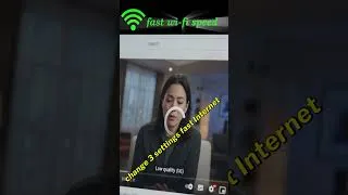 Thumbnail: Wi-Fi Slow होने पर ये Setting जरूर बदलें! 🔥 Laptop Trick | Driver Setting जरूर Check करो! ⚡ #Shorts