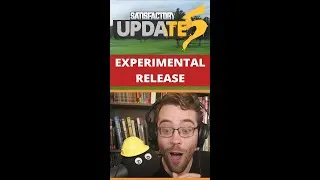 Thumbnail: The CUSTOMIZER in Satisfactory Update 5 plus NEW MATERIALS! | MaxTheCatfish Reacts Video | #shorts