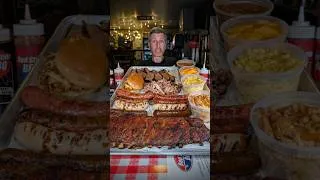 Thumbnail: BIGGEST BBQ IN KENTUCKY! THE "RED STATE RECKONING" CHALLENGE #foodchallenge #MAXVSFOOD #BBQ
