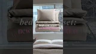 Thumbnail: ✨new bedding✨ready for my weekend reset 🫶 #cleanwithme #sundayreset #bedroomreset #asmr