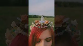Thumbnail: the best crown i’ve ever made✨ #hippie #fashion #crown #tiara #festival