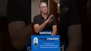 Thumbnail: The First ALS Patient to Use a Brain Implant at Home | STEIN Fireside Podcast