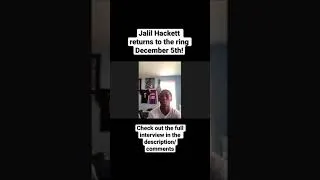 Thumbnail: Jalil Hackett Featured Interview #short #boxing #interview