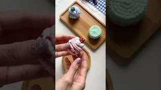 Thumbnail: Which mini fruit macaron is your favorite? 🍓🍊 #shorts #minicrochet