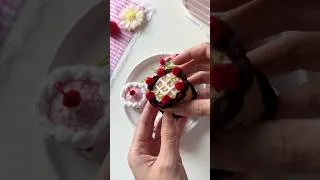 Thumbnail: Opening my mini crochet bakery today! 🎂🌸 #shorts⁠
