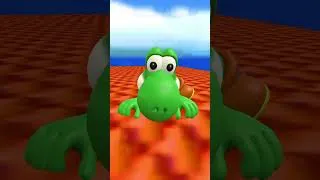 Thumbnail: Yoshi Gets Destroyed by Mario #mario #smg4 #shorts