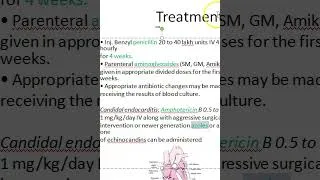 Thumbnail: Medicine INFECTIVE Endocarditis Heart Treatment mcq pyq