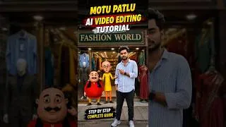 Thumbnail: Motu Patlu video editing | Motu patlu ai video kaise banaye | moti patlu video