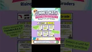 Thumbnail: POV: It’s August and your child says “Wait… I forgot how to divide.” 😭☀️