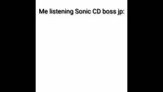 Thumbnail: Me listening Sonic CD boss in different countries (Template Meme)