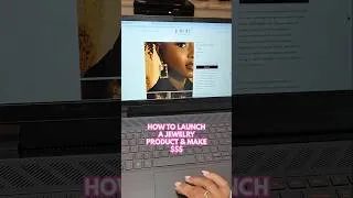 Thumbnail: This is a website design tutorial for how to sell your first jewelry product online