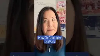 Thumbnail: How to apologize at work