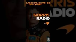 Thumbnail: Lando Norris post-qualifying POLE Team Radio Hungarian GP 2026 #landonorris #LN4 #hungarianGP #f1