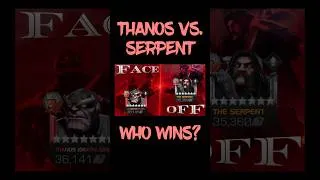 Thumbnail: Deathless Thanos Vs. The Serpent! Who Wins? 🐐 #mcoc #marvelcontestofchampions #marvel