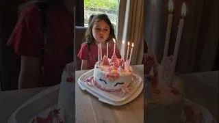 Thumbnail: Birthday girl. Addie is 7🎂 #birthday #celebration #birthdaycake #unicorn #cake #fun #birthdayfood