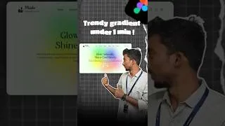 Thumbnail: 🌈 Design a Trendy Gradient Background in 30s — Color, Angle & Contrast Tips 🎨✨in Tamil #tamil #reels