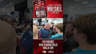 Thumbnail: Raymond Van Barneveld Darts Walk On #shorts