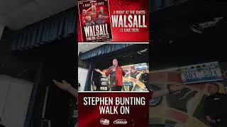 Thumbnail: Bullet Stephen Bunting Darts Walk On #shorts