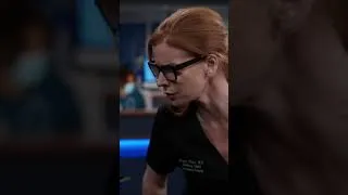 Thumbnail: Introducing New BADASS Surgeon (Sarah Rafferty) #Shorts | Chicago Med | MD TV