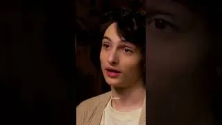 Thumbnail: Finn Wolfhard can't believe she doesn't know 1D. #shorts