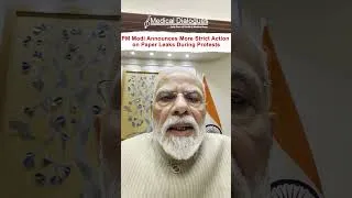 Thumbnail: PM Modi Assures Tougher Measures as Protests Intensify #modi #cjp #cjpprotest #neetpaperleak #shorts