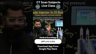 Thumbnail: Auto Injector In CT Scan #radiology #ctscan #education #mri #xray #xraytechnician #radiographer