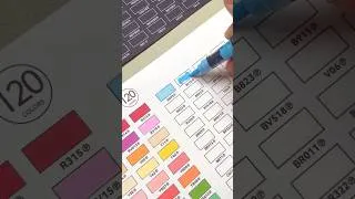 Thumbnail: Swatching Ohuhu Kahuku 120 Colors Acrylic Markers ✨ #art #drawing #asmr #unboxing #markers