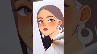 Thumbnail: Coloring with the new Arrtx 90A Colors Acrylic Markers ✨ #arrtx #markers #coloring #art #drawing