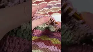 Thumbnail: My new favourite crochet stitch 😍😍 #tunisiancrochet