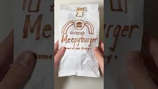 Thumbnail: MEEPYBURGER FAST FOOD BLIND BAG paper diy #creativity #blindbag #art #diycrafts