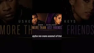 Thumbnail: Usher ft Alicia Keys – More Than Just Friends | Soulful R&B Love Song (Official Lyrics Video)