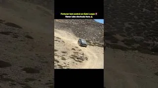 Thumbnail: Fortuner Crashed in Ladakh ⚠️