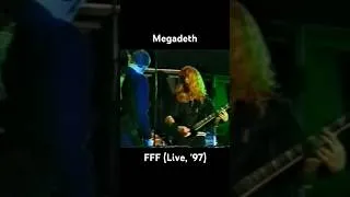 Thumbnail: Megadeth - FFF (Live, 1997) #live #shorts